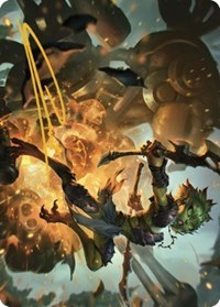 Argothian Sprite Art Card (Gold-Stamped Signature)