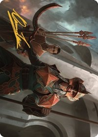 Siege Veteran Art Card (Gold-Stamped Signature)