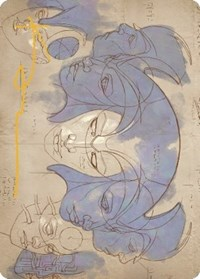 Helm of the Host Art Card (Gold-Stamped Signature)