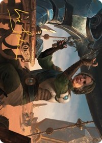 Tocasia, Dig Site Mentor Art Card (Gold-Stamped Signature)