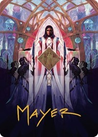Kayla's Command Art Card (Gold-Stamped Signature)