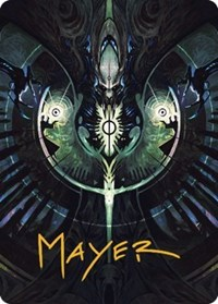Gix's Command Art Card (Gold-Stamped Signature)