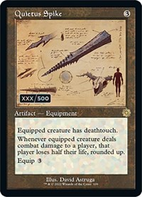 Quietus Spike (Schematic) (Serial Numbered)
