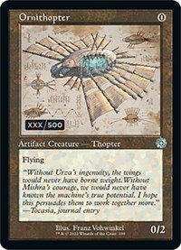 Ornithopter (Schematic) (Serial Numbered)