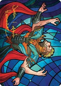 Ertai Resurrected Art Card (70/81) (Gold-Stamped Signature)
