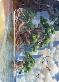 Yavimaya Coast Art Card