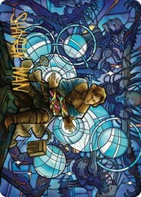Raff, Weatherlight Stalwart Art Card (Gold-Stamped Signature)