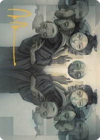 Vesuvan Duplimancy Art Card (Gold-Stamped Signature)