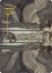 Prayer of Binding Art Card (Gold-Stamped Signature)