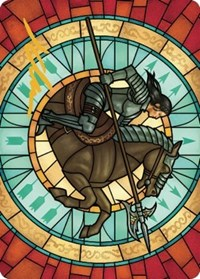 Tori D'Avenant, Fury Rider Art Card (Gold-Stamped Signature)