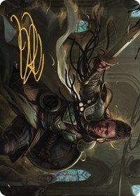 Shanna, Purifying Blade Art Card (55/81) (Gold-Stamped Signature)