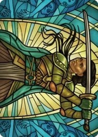 Shanna, Purifying Blade Art Card (77/81)