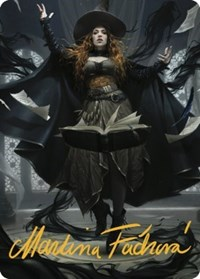Tasha, the Witch Queen Art Card (41/81) (Gold-Stamped Signature)