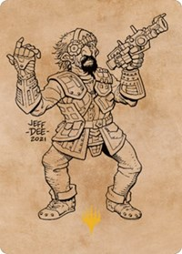 Jan Jansen, Chaos Crafter Art Card (Gold-Stamped)