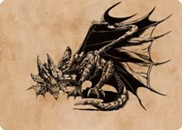 Ancient Copper Dragon Art Card (52/81)