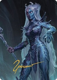 Doppelganger Art Card (Gold-Stamped Signature)
