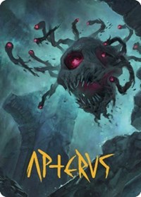 Death Tyrant Art Card (Gold-Stamped Signature)