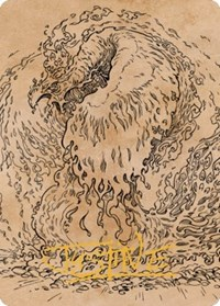 Nemesis Phoenix Art Card (Gold-Stamped Signature)