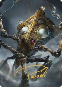 Tridrone Art Card (Gold-Stamped Signature)