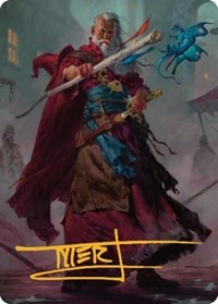 Elminster Art Card (64/81) (Gold-Stamped Signature)