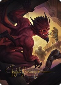 Imp Art Card (Gold-Stamped Signature)