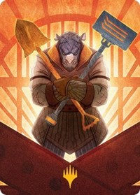 Mr. Orfeo, the Boulder Art Card (Gold-Stamped)