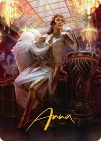 Elspeth Resplendent Art Card (3/81) (Gold-Stamped Signature)