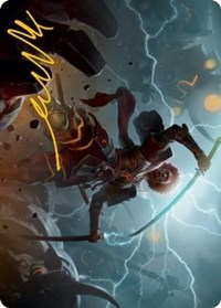 Raiyuu, Storm's Edge Art Card (Gold-Stamped Signature)