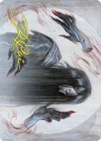 Clawing Torment Art Card (Gold-Stamped Signature)