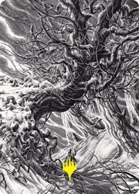 Forest Art Card (Gold-Stamped)