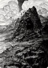 Mountain Art Card