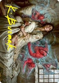 Eruth, Tormented Prophet Art Card (Gold-Stamped Signature)