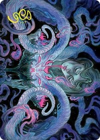Demonic Bargain Art Card (Gold-Stamped Signature)