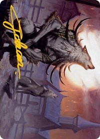 Lord of the Ulvenwald Art Card (Gold-Stamped Signature)