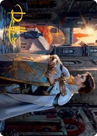 Dennick, Pious Apprentice Art Card (Gold-Stamped Signature)