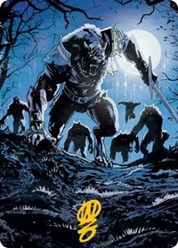 Tovolar, the Midnight Scourge Art Card (08/81) (Gold-Stamped Signature)