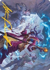 True Polymorph Art Card (Gold-Stamped Signature)