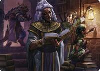 You Find the Villains' Lair Art Card