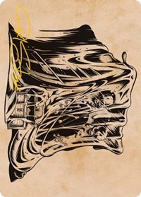 Gelatinous Cube (Showcase) Art Card (Gold-Stamped Signature)