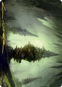 Forest (55/81) Art Card (Gold-Stamped Signature)