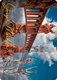 Silverbluff Bridge Art Card (Gold-Stamped Signature)