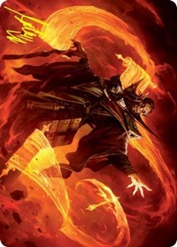 Plargg, Dean of Chaos Art Card (Gold-Stamped Signature)
