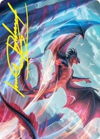 Galazeth Prismari Art Card (Gold-Stamped Signature)