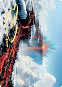 Surtland Frostpyre Art Card (Gold-Stamped Signature)