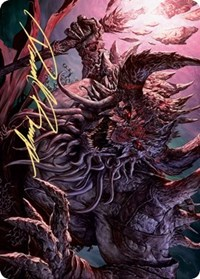 Dream Devourer Art Card (Gold-Stamped Signature)