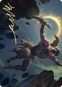 Nighthawk Scavenger Art Card (Gold-Stamped Signature)