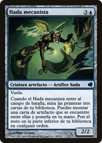 Faerie Mechanist (Spanish) - "Hada mecanista"