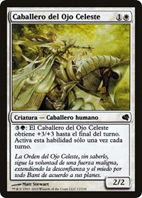 Knight of the Skyward Eye (Spanish) - "Caballero del Ojo Celeste"
