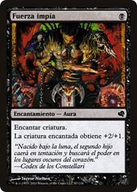 Unholy Strength (Spanish) - "Fuerza impia"