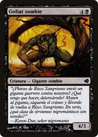 Zombie Goliath (Spanish) - "Goliat zombie"
